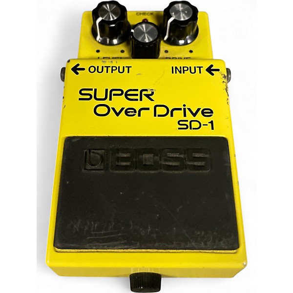 Used BOSS SD1 Super Overdrive Effect Pedal