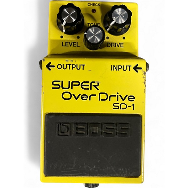 Used BOSS SD1 Super Overdrive Effect Pedal