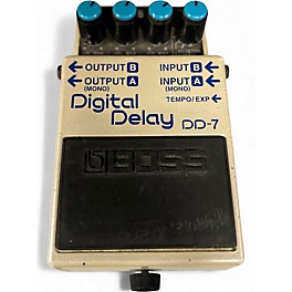 Used BOSS DD7 Digital Delay Effect Pedal