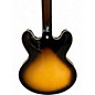 Used Gibson 1963 ES335 Block Reissue Tobacco Burst Hollow Body Electric Guitar