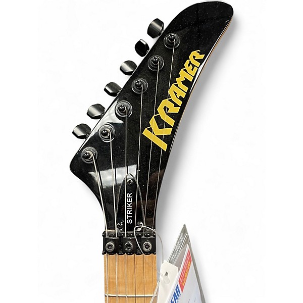 Used Kramer STRIKER Black Solid Body Electric Guitar