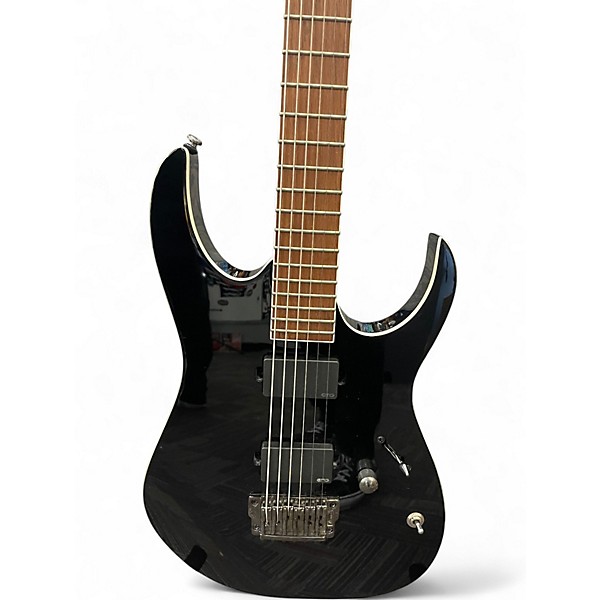 Used Ibanez RGIB6 Black Solid Body Electric Guitar