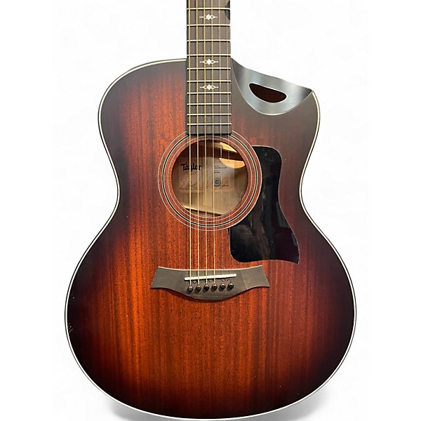 Used Taylor 326ce Shaded Edge Burst Acoustic Electric Guitar