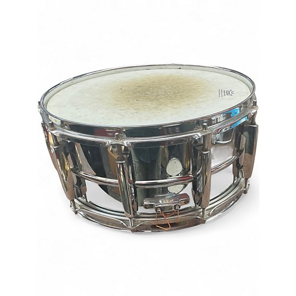 Used Pearl 14X6.5 Sensitone Snare Chrome Drum