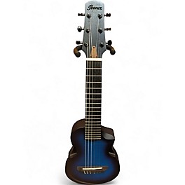 Used Ibanez AUP10FMNE Blue Burst Ukulele