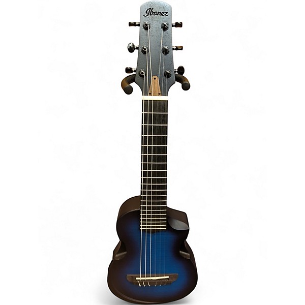 Used Ibanez AUP10FMNE Blue Burst Ukulele