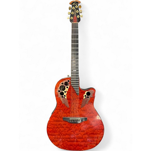 Used 2002 Ovation 2002 Collectors Series quilted maple Acoustic Electric Guitar