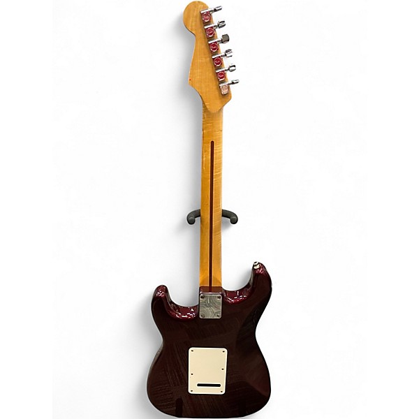 Used Fender Standard Stratocaster OX BLOOD Solid Body Electric Guitar