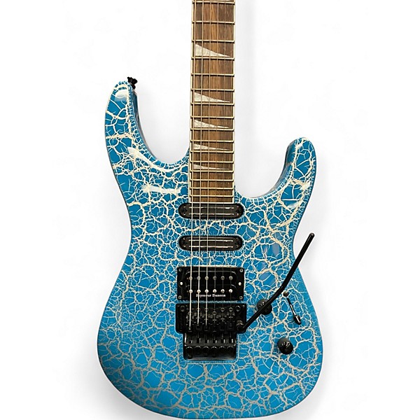 Used Jackson SL1 Soloist Frost Byte Crackle Solid Body Electric Guitar