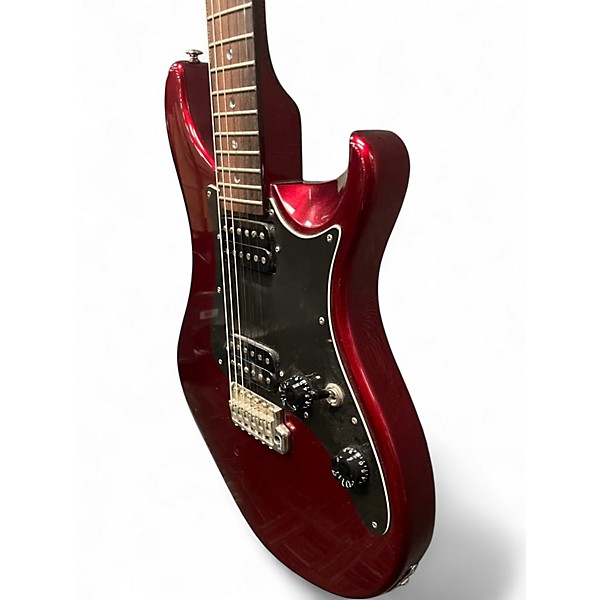 Used PRS SE EG Chrome Red Metallic Solid Body Electric Guitar