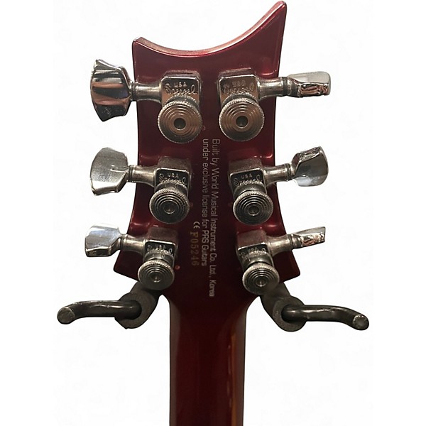 Used PRS SE EG Chrome Red Metallic Solid Body Electric Guitar