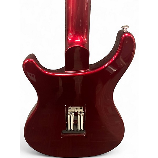 Used PRS SE EG Chrome Red Metallic Solid Body Electric Guitar