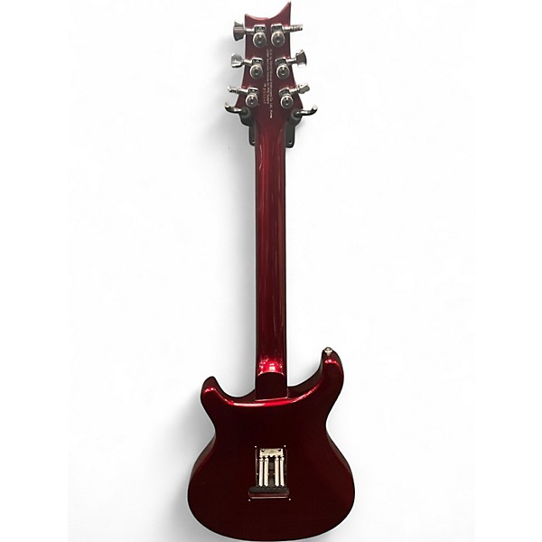 Used PRS SE EG Chrome Red Metallic Solid Body Electric Guitar