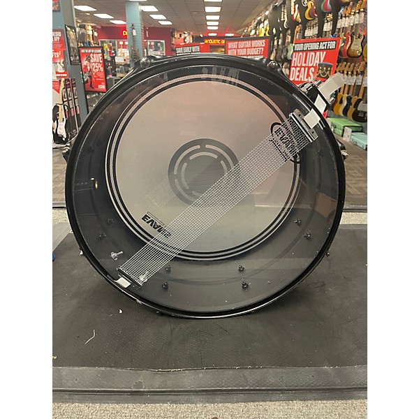 Used TAMA 14X5.5 Metalworks Snare Matte Black Drum