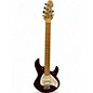 Used Ernie Ball Music Man Silhouette Standard Candy Apple Red Solid Body Electric Guitar thumbnail