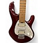 Used Ernie Ball Music Man Silhouette Standard Candy Apple Red Solid Body Electric Guitar