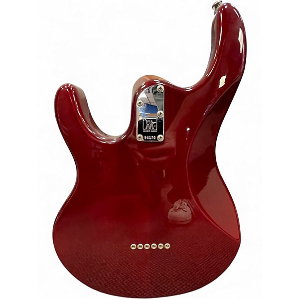 Used Ernie Ball Music Man Silhouette Standard Candy Apple Red Solid Body Electric Guitar