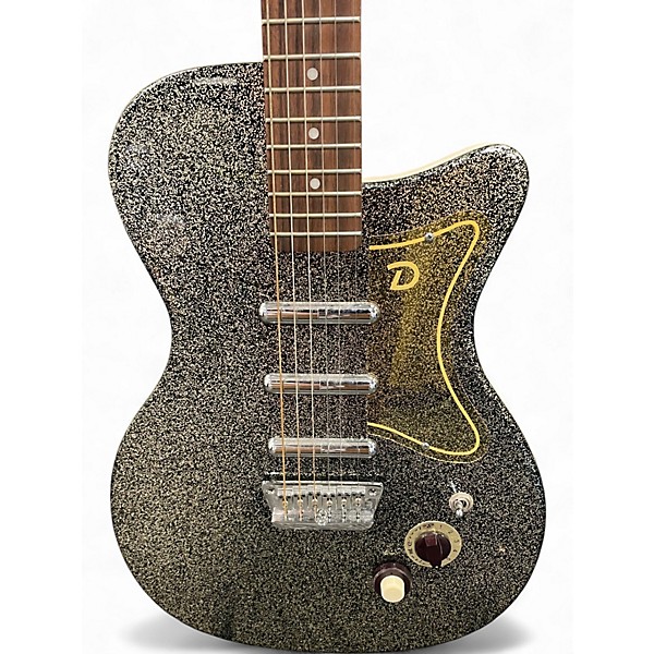 Used Danelectro 56 U-3 SILVERFLAKE Solid Body Electric Guitar