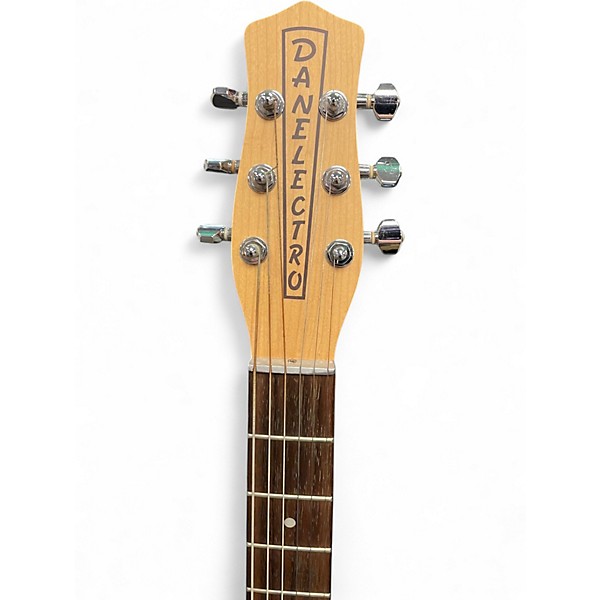 Used Danelectro 56 U-3 SILVERFLAKE Solid Body Electric Guitar