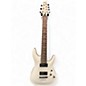 Used Schecter Guitar Research Demon 7 String White Solid Body Electric Guitar thumbnail