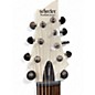 Used Schecter Guitar Research Demon 7 String White Solid Body Electric Guitar