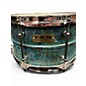 Used Pork Pie USA 6.5X14 brass patina blue Drum