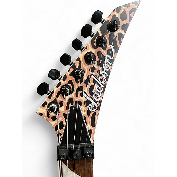 Used Jackson X Series SLX DX Leopard Solid Body Electric Guitar