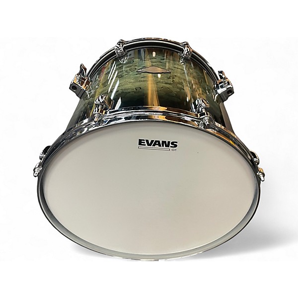 Used TAMA 4 Piece Starclassic Performer MOLTEN STEEL BLUE BURST Drum Kit