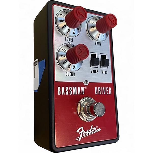 Used Fender BASSMAN DRIVER Effect Pedal