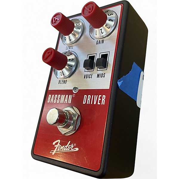 Used Fender BASSMAN DRIVER Effect Pedal