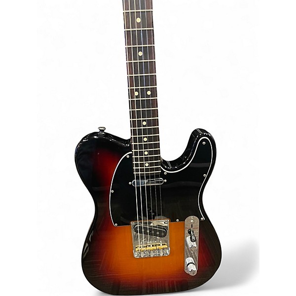 Used Fender American Professional II Telecaster 3 Color Sunburst Solid Body Electric Guitar