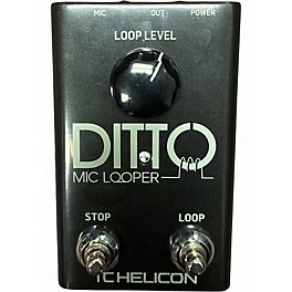 Used TC Helicon DITTO MIC LOOPER Pedal