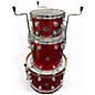 Used DW 3 Piece Collector's Series red sparkle Drum Kit thumbnail