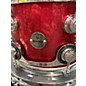 Used DW 3 Piece Collector's Series red sparkle Drum Kit