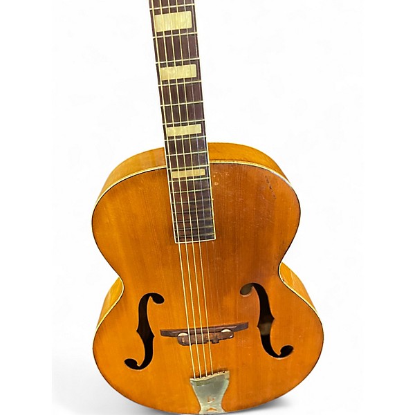 Vintage 1955 Gretsch Guitars Synchromatic 6015 Natural Acoustic Guitar