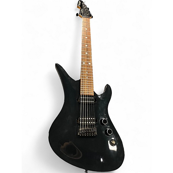 Vintage 1999 Schecter Guitar Research A7 Black Solid Body Electric Guitar