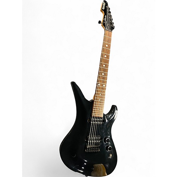 Vintage 1999 Schecter Guitar Research A7 Black Solid Body Electric Guitar