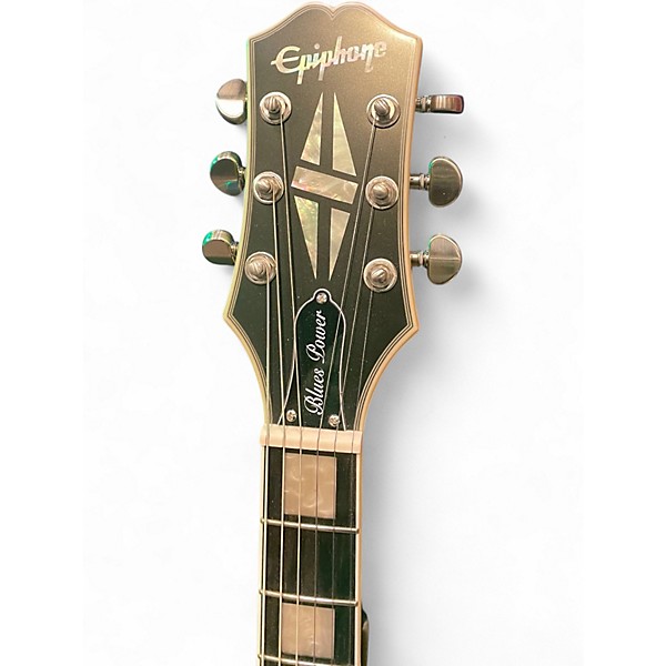 Used Epiphone BLUES LOVER GOLD Solid Body Electric Guitar