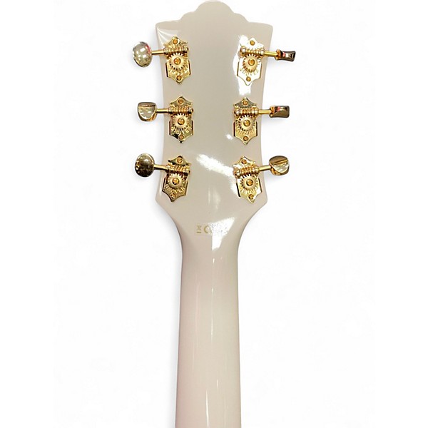 Used Guild Starfire VI White Hollow Body Electric Guitar