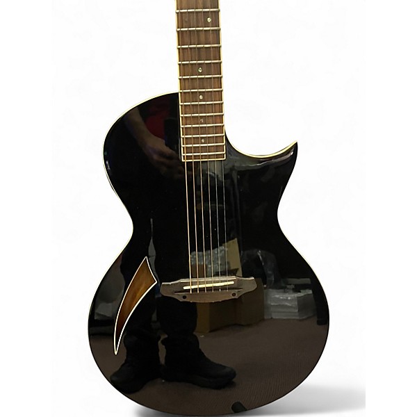 Used ESP LTD TL6 Black Acoustic Electric Guitar