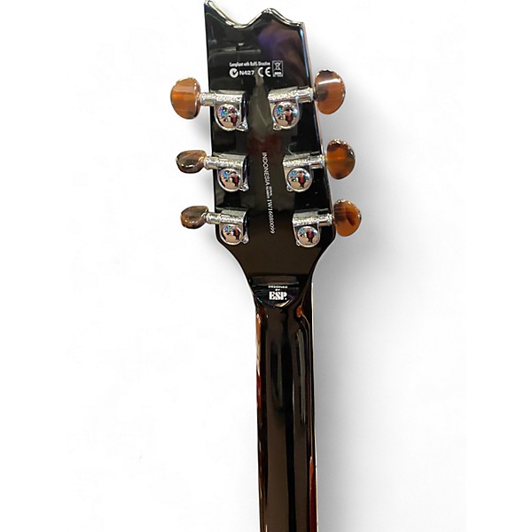 Used ESP LTD TL6 Black Acoustic Electric Guitar