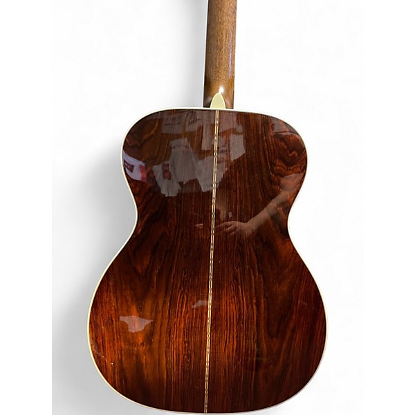 Used Martin custom shop OM28 Natural Acoustic Guitar