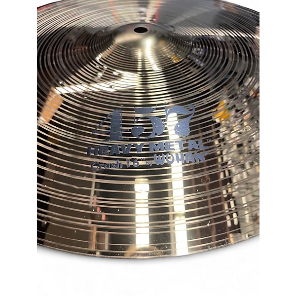Used Wuhan Cymbals & Gongs 16in 457 Heavy Metal Crash Cymbal