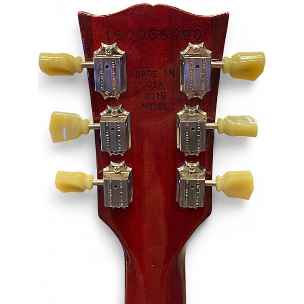 Used 2015 Gibson Les Paul Special Pro Wine Red Solid Body Electric Guitar