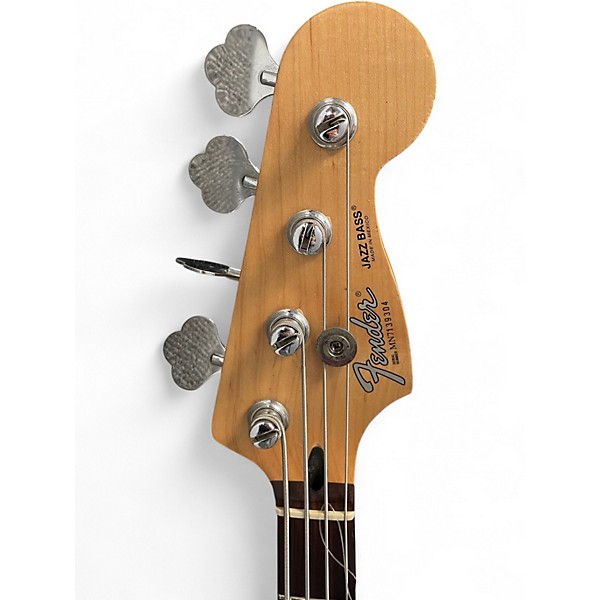 Used Fender Player Jazz Bass Alpine White Electric Bass Guitar