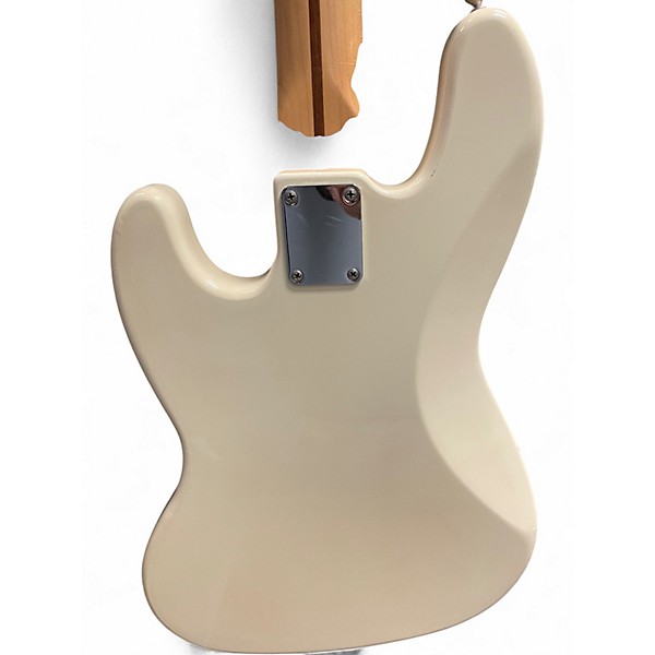 Used Fender Player Jazz Bass Alpine White Electric Bass Guitar