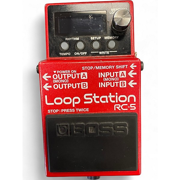 Used BOSS RC5 Loop Station Pedal