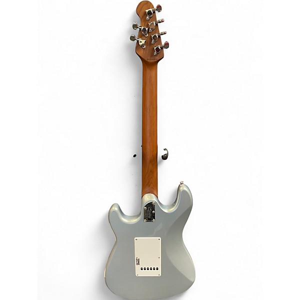 Used Sterling by Music Man Cutlass CT50 Firemist Silver Solid Body Electric Guitar