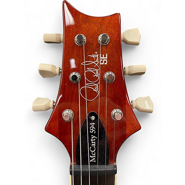 Used PRS SE Singlecut McCarty 594 2 Color Sunburst Solid Body Electric Guitar