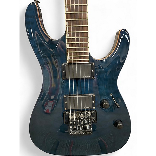 Used ESP MH301 Trans Blue Solid Body Electric Guitar